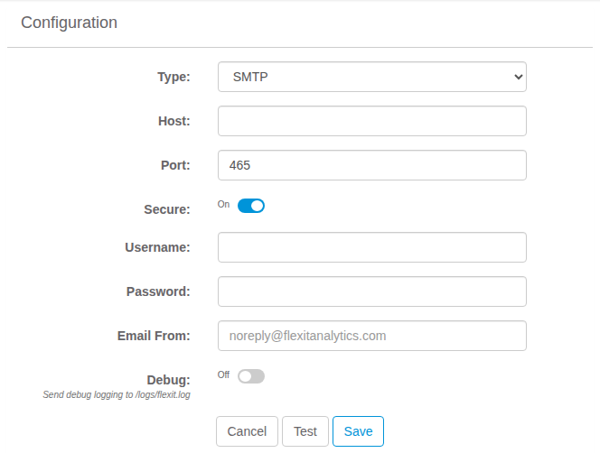 SMTP Email